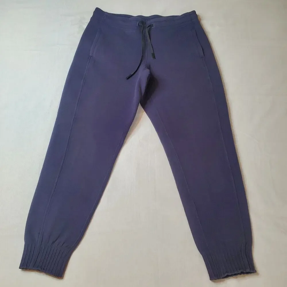 Lululemon Women's Size 8 NTS Jogger Sweatpants Spacer Knit Midnight Navy W5ALVS